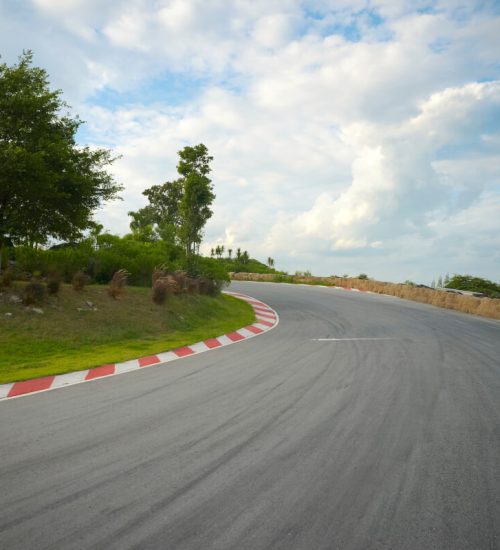 サーキット上の道路